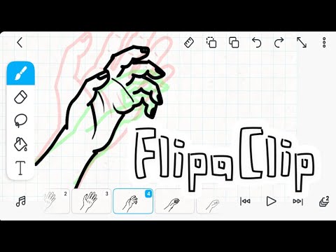 Hand Rotate Animation Drawing Exercise On Flipaclip Flipaclip