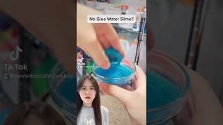 No glue water slime??? #shorts