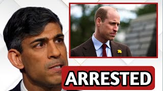 Furious Rishi Sunak Orders Major Arrest As William as he broke  military protocol