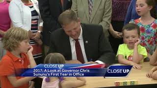 CloseUp: A look back at Gov. Sununu's first year in office