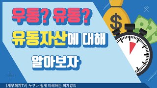 자산의 종류에 유동자산과 비유동자산의 정리!