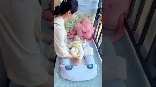 #新生儿 #baby 这个#防惊跳睡袋 真的好用,新生宝宝外出可以当#包被，睡觉用它防惊跳晚上不容易醒，天冷了也不担心宝宝