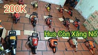 11/1/2025 Lô Tối 15 Máy Cưa Bãi Giá Sỉ Từ 300K Có Máy Còn Xăng Nổ...Husvarna, Shindaiwa.☎️0942585845