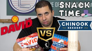 David's Sunflower Seeds VS Chinook Seeds - SNACKTIME SHOWDOWN