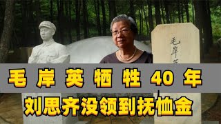 毛岸英牺牲40年后，刘思齐上报中央，岸英为啥没有抚恤金