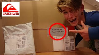 QUIKSILVER SENT ME A SURPRISE PACKAGE (you won't believe what's inside)