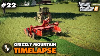 FS19 Grizzly Mountain Timelapse #22 Making Hay