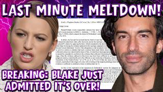Blake Lively ADMITS DEFEAT! CHAOS ERUPTS After Federal Judge THREATENED!
