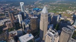 3 cities in North Carolina State USA 🇺🇸 I Charlotte, Greensboro, Raleigh, 4K Drone Video