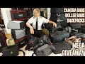 Giant Baggage Claim Giveaway- Roller bags, Backpacks, Camera bags