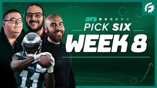 FANDUEL & DRAFTKINGS NFL DFS PICK SIX (WEEK 8)