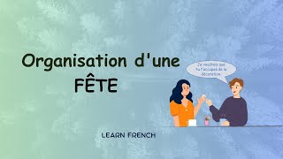 Organisation D'une Fête  |