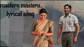 Mastaaru Mastaaru Telugu Lyrical video song -Sir .Telugu latest trending -1 song