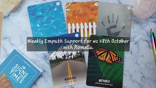 Weekly Support for Empaths for wc 28th Oct 2024 - Your Inner Light Alchemy - wisdom to support