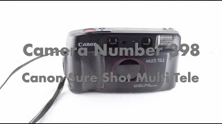 Camera Number 398 Canon Sure Shot Multi Tele