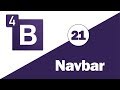 21 - ( Bootstrap 4 Tutorial ) Components : Navbar