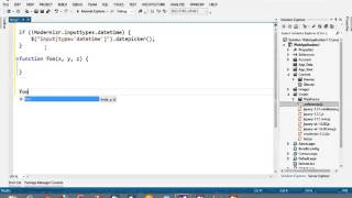 Visual Studio 2012 JavaScript Editor