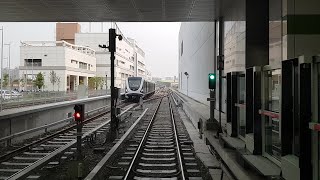 台中捷運綠線 北屯總站-高鐵台中站 前方展望路程景 Taichung Metro Green Line