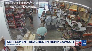 Settlement reached in Spring Hill hemp lawsuit