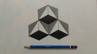 Very Easy!! How To Draw Optical illusion || 3D Trick Art On Paper @swaticreationz