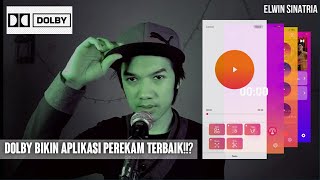 Aplikasi Perekam Suara Terbaik?| Fitur Lengkap | PRAKTIS. Gokil Parah. Dolby on Review.