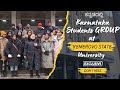 Karnataka Students Group in Front of Kemorovo State University, Russia A Moment to Remember