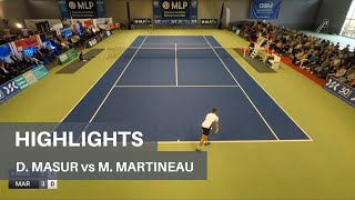 M25 Nussloch | Final Highlights | Daniel Masur vs Matteo Martineau | 29.01.2023