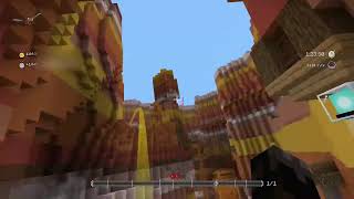 Minecraft glide canyon hole strat tutorial