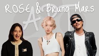 |K-POP REACTION| Реакция на ROSÉ & Bruno Mars - APT. (Official MusicVideo)