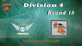 Atlasbasket - Div 4_Round 15 - HAVALIERS vs FLINTSTONES