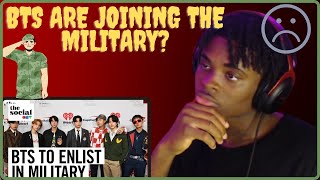 BTS members to begin Korean military service | REACTION!!!