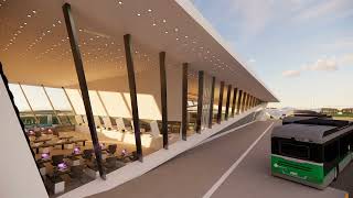 MASTER'S CIVIC PROJECT   ''THE BUS TERMINAL'' BY INTERIOR ARCHITECTS