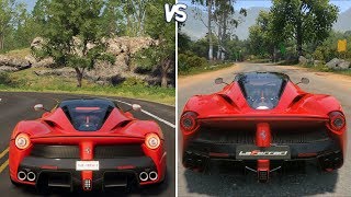 The Crew 2 vs Driveclub - Ferrari LaFerrari Gameplay Comparison HD