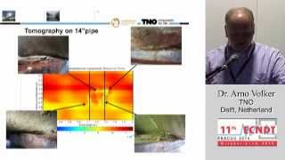 Arno Volker: Guided Wave Travel Time Tomography for Quantitative wall thickness mapping