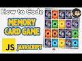 Code Memory Card Game in Javascript