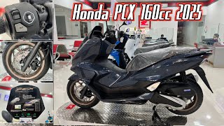 2025 Honda PCX 160cc ABS សេរីថ្មី ទំនើបដោយភ្ជាប់ជាមួយ Honda Road Sync បាន