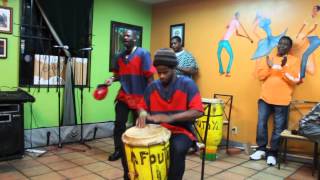 Need to see this! Haitian culture|Crazy Drumming| Jeff Pierre in LA| Ibo, yanvalou, djumba etc