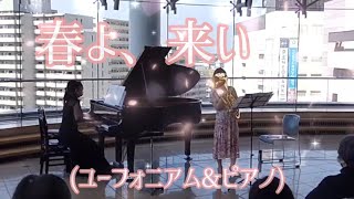 春よ、来い(ユーフォニアム\u0026ピアノ)：松任谷由実/May Spring Come(Euphonium \u0026 Piano)：Yumi Matsutoya