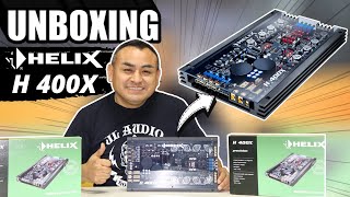 Unboxing Amplificador Helix H-400X Audiófilo Made in Germany.