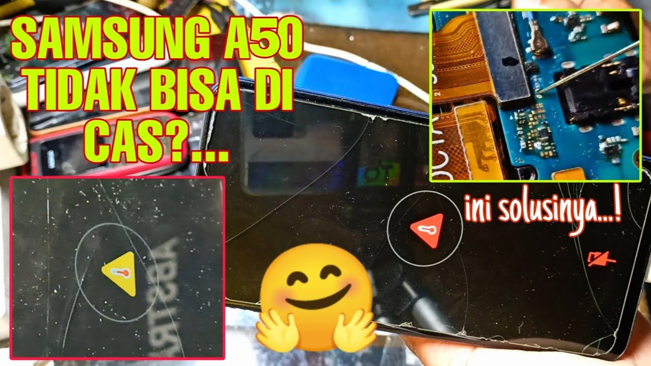 Cara Memperbaiki Hp Samsung A50 Tidak Bisa Di Cas || Samsung A50 Tidak ...