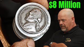 $8 MILLION DOLLAR MONTICELLO JEFFERSON NICKELS THAT COULD BE A MILLIONAIER!