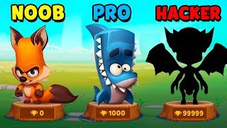 NOOB vs PRO vs HACKER - Zooba