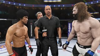 Bruce Lee vs. Otis Driftwood - EA Sports UFC 2 🐲 - Dragon Fights 🐉
