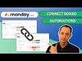 Automate monday.com Connect Board and Mirror Columns