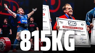 Kjell Bakkelund | 815kg Total -74kg Class | Arnold Classic UK 2024