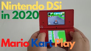 Nintendo DSi in 2020 playing Mario Kart - Nintendo DSi Red Handheld Console System TWL-001