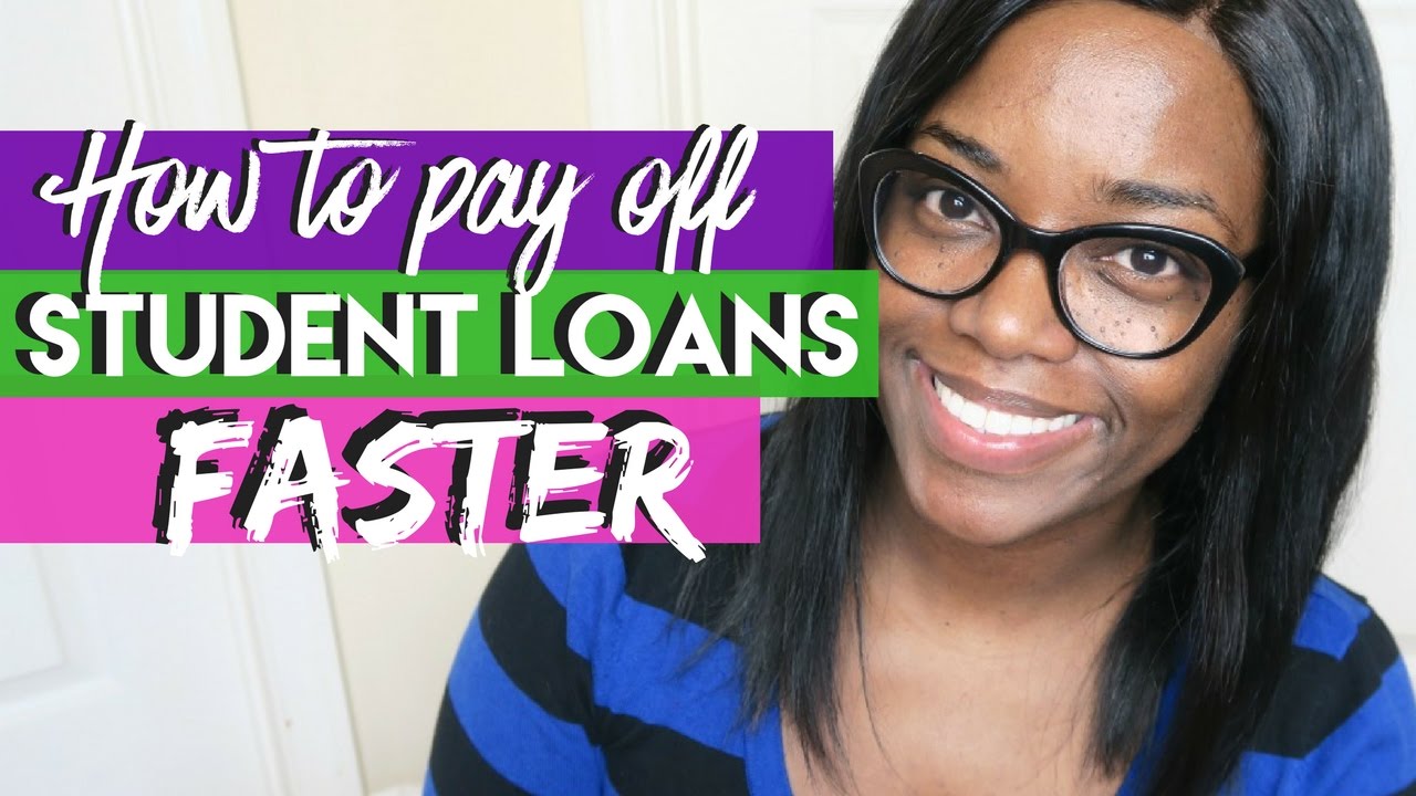 How To Pay Off Student Loans FASTER | Debt Free Friday - YouTube