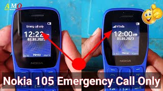 Nokia 105 Emergency Call Only Problem Solution