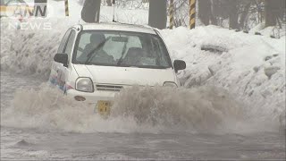 “春の嵐”関東で今年一番の大雨　各地で被害相次ぐ(18/03/09)