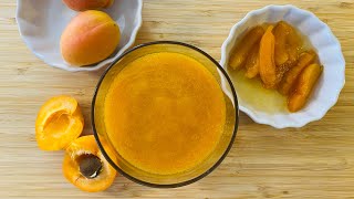 Two ingredients apricot purée {ready for less than 15 minutes} easy and delicious✨💛